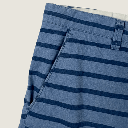 Brunswick Garments Men's Striped Shorts Side Pocket