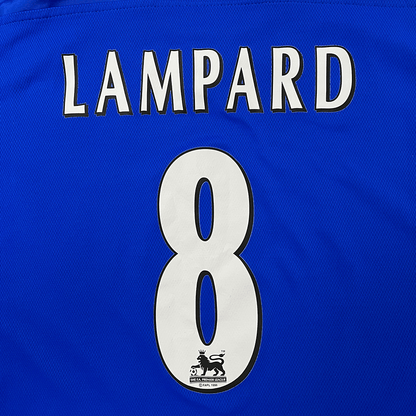 Vintage Chelsea Umbroe Lampard #8 Home 2001-2005 Jersey Back Detail