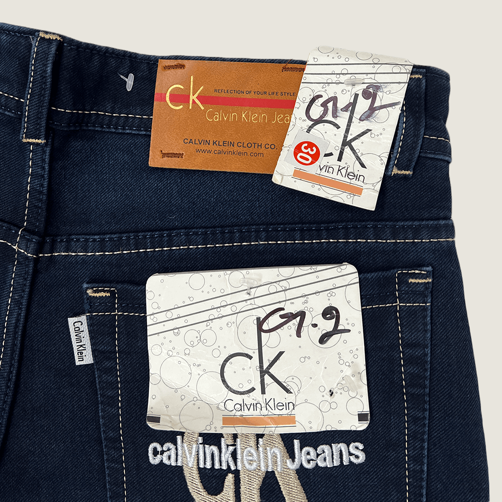 Calvin Klein Mens Jeans Back Pocket Logo Detail