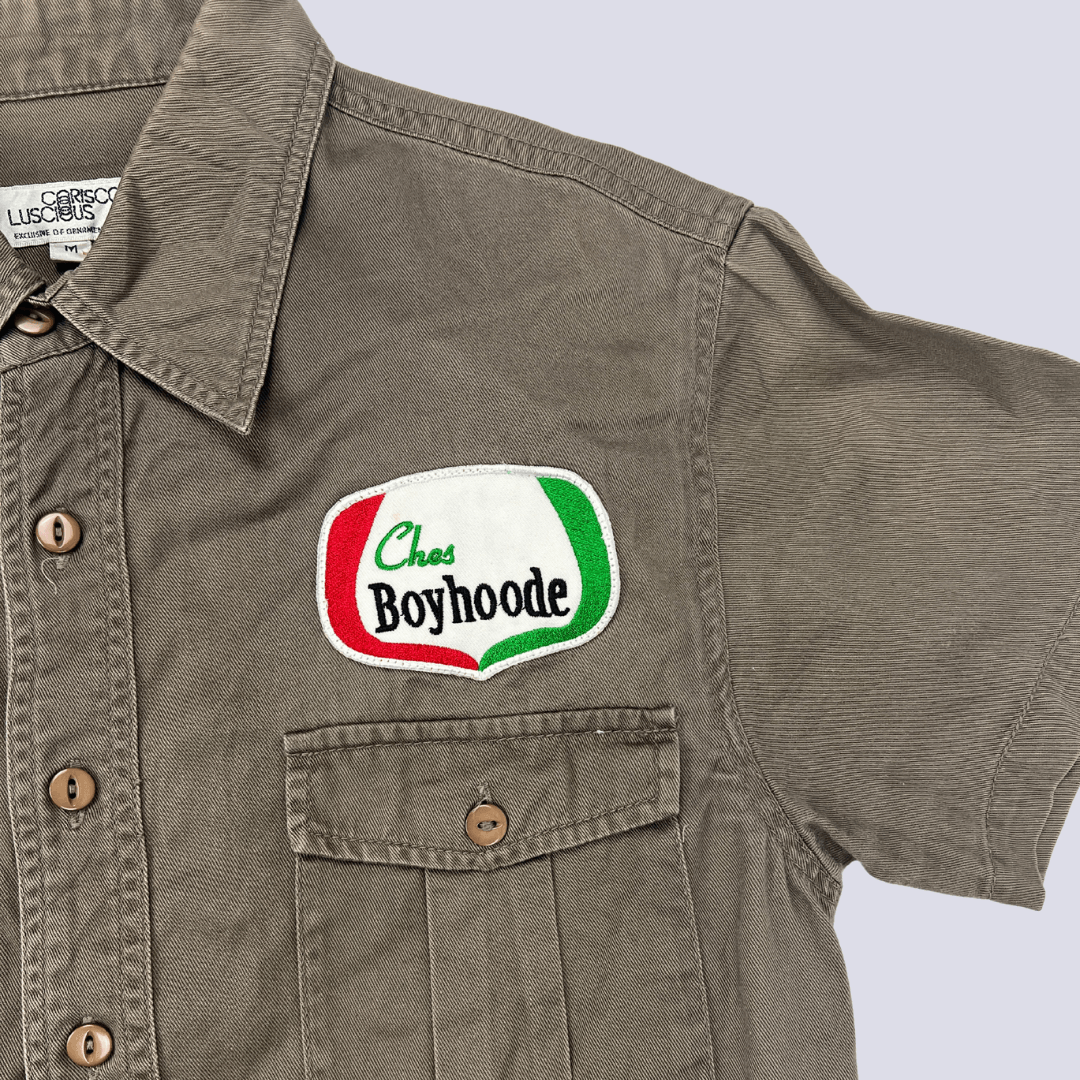 Front side detal view of the Carisco Luscious Shirt