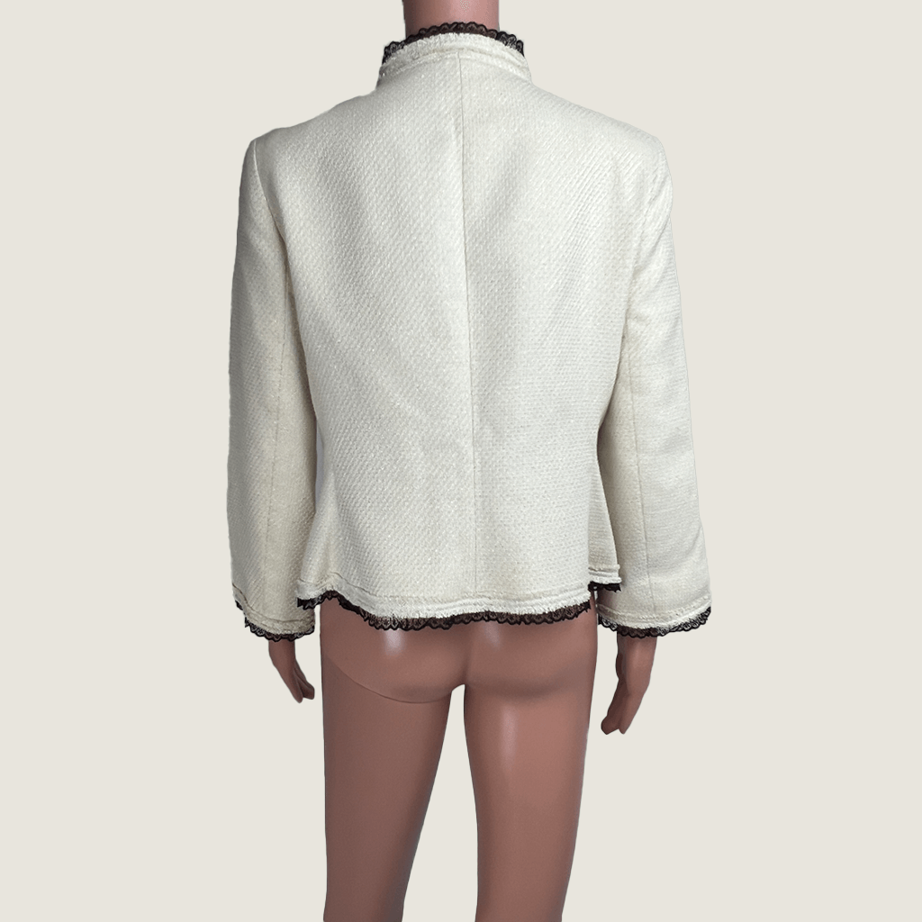 Back view of the Carla Zampatti evening jacket