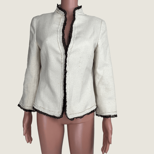 Front view of the Carla Zampatti evening jacket