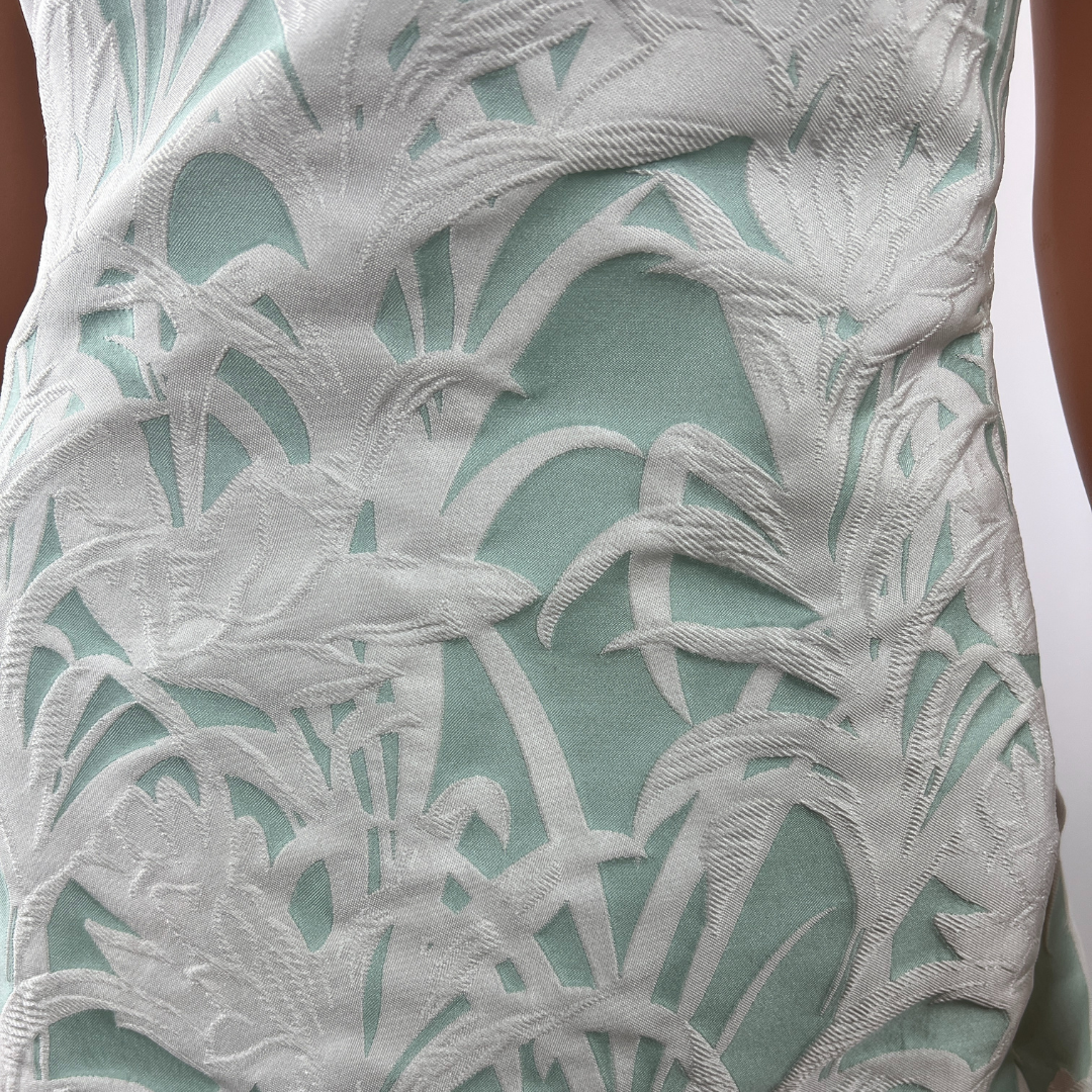 Front view of the Carla Zampatti floral midi dress