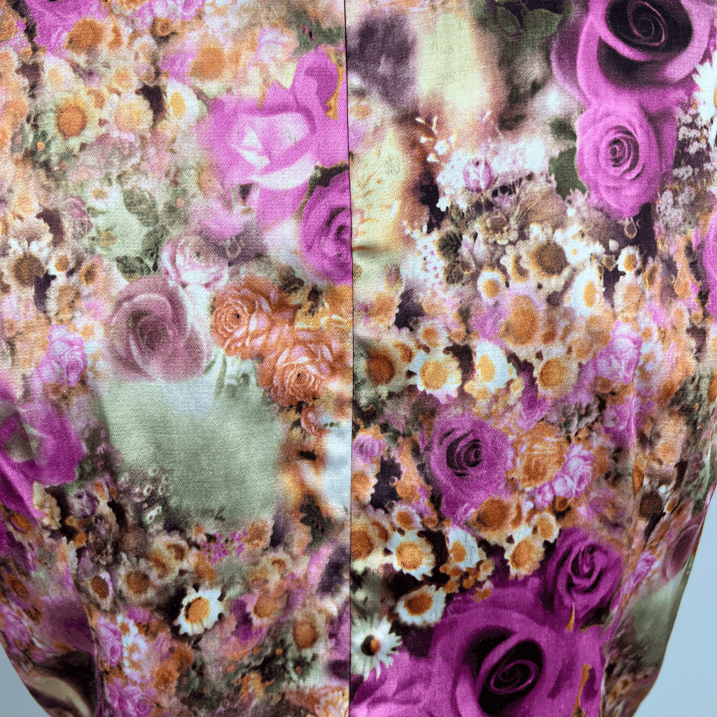 Caroline Morgan Floral Top print Detail