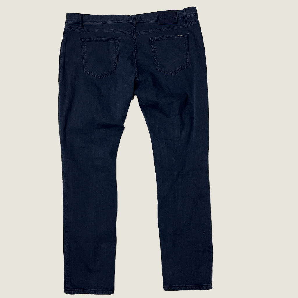 Front view of the C Attolini Denim Chino Trouser