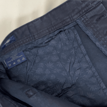 Back Pocket detail view of the C Attolini Denim Chino Trouser