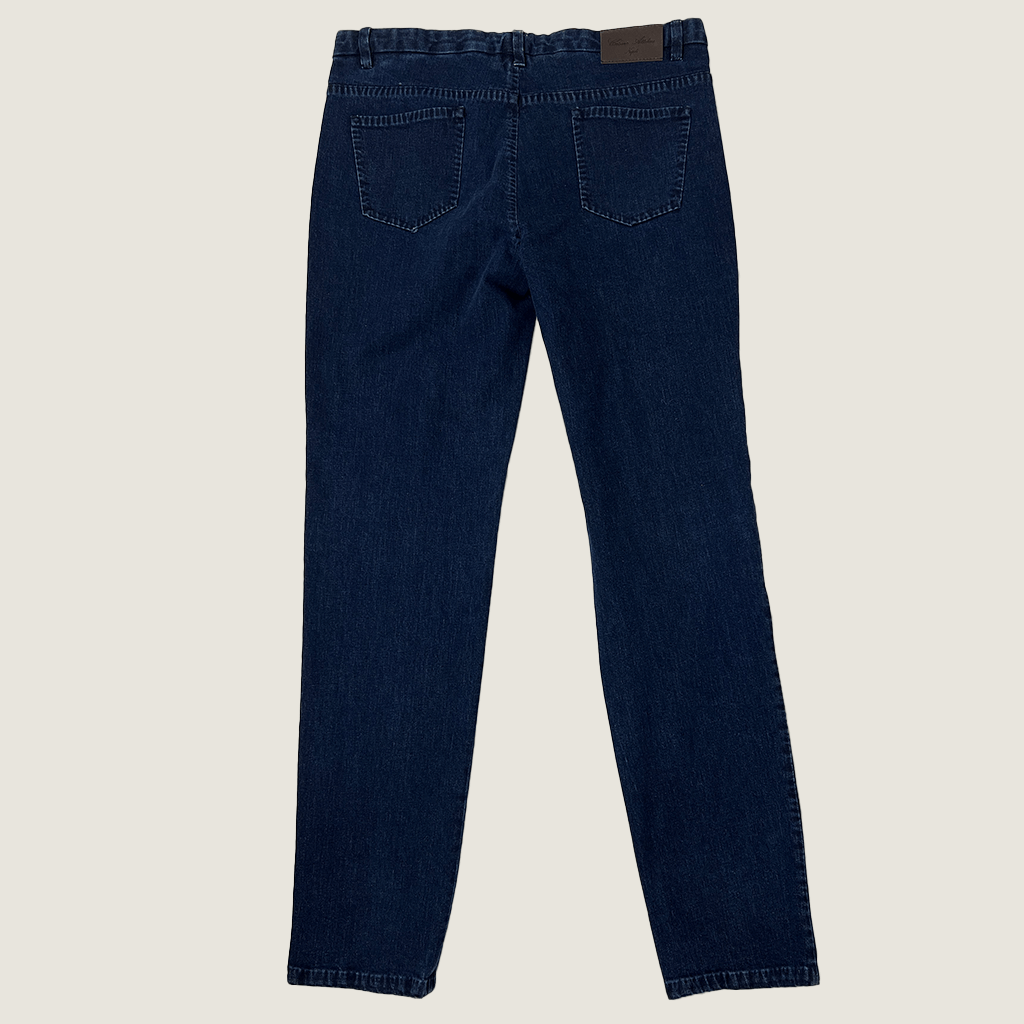 Back view of the buttons on the C Attolini Denim Trouser