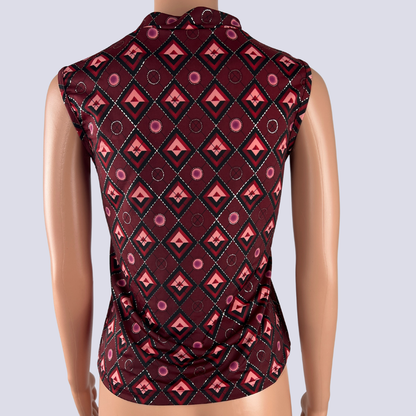 Back view of the Chain Reaction top