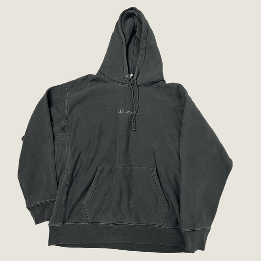 Champion Grey Hoodie Front