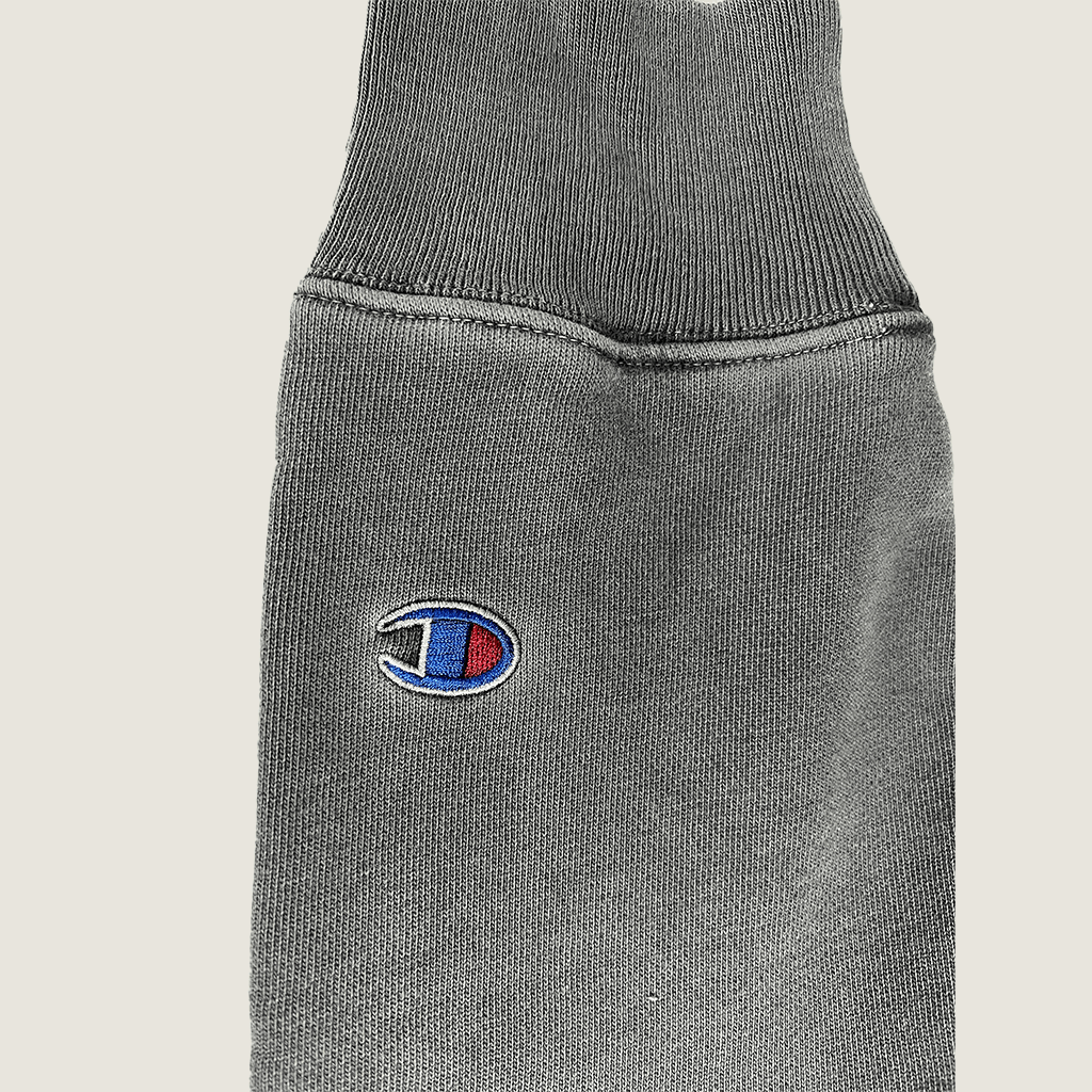 Champion Grey Hoodie Sleeve