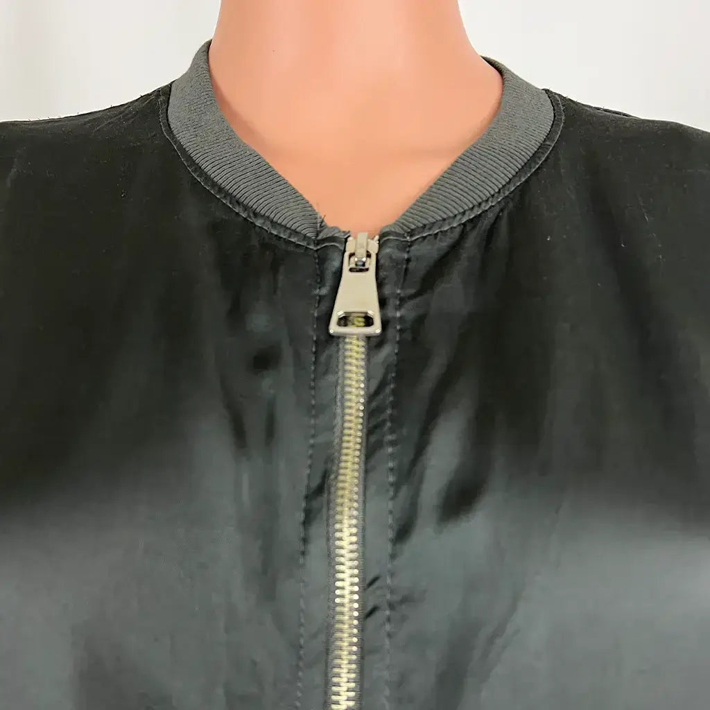 Front Detail View of the Cindy. G Spring Jacket