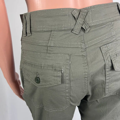 Back Detail View of the Cotton On Bootleg Cargo Flare Pant