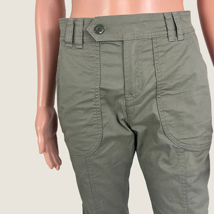 Front Detail View of the Cotton On Bootleg Cargo Flare Pant