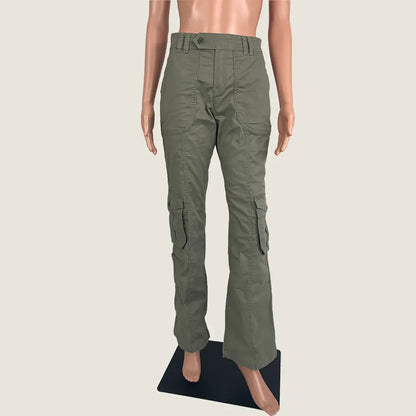 Front View of the Cotton On Bootleg Cargo Flare Pant