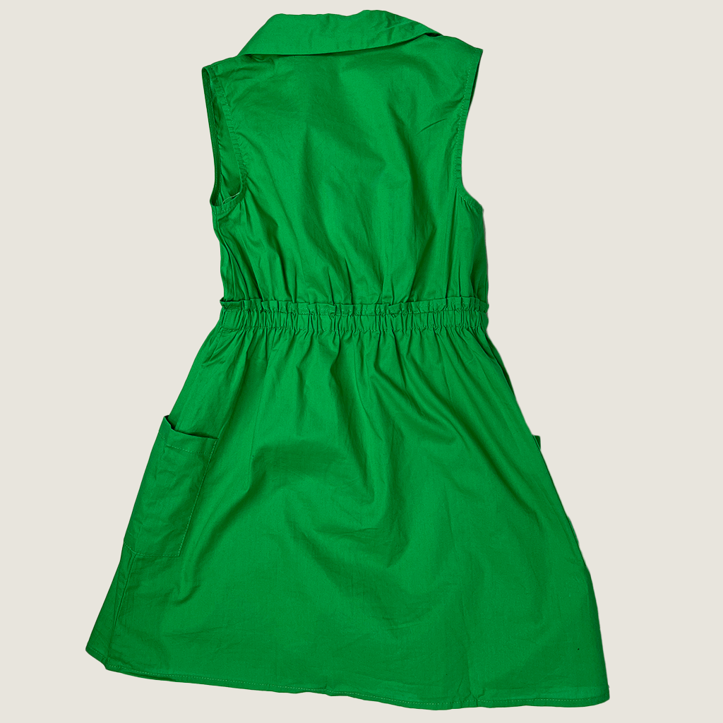 Cotton On Girl's Sleeveless Midi Dress Back