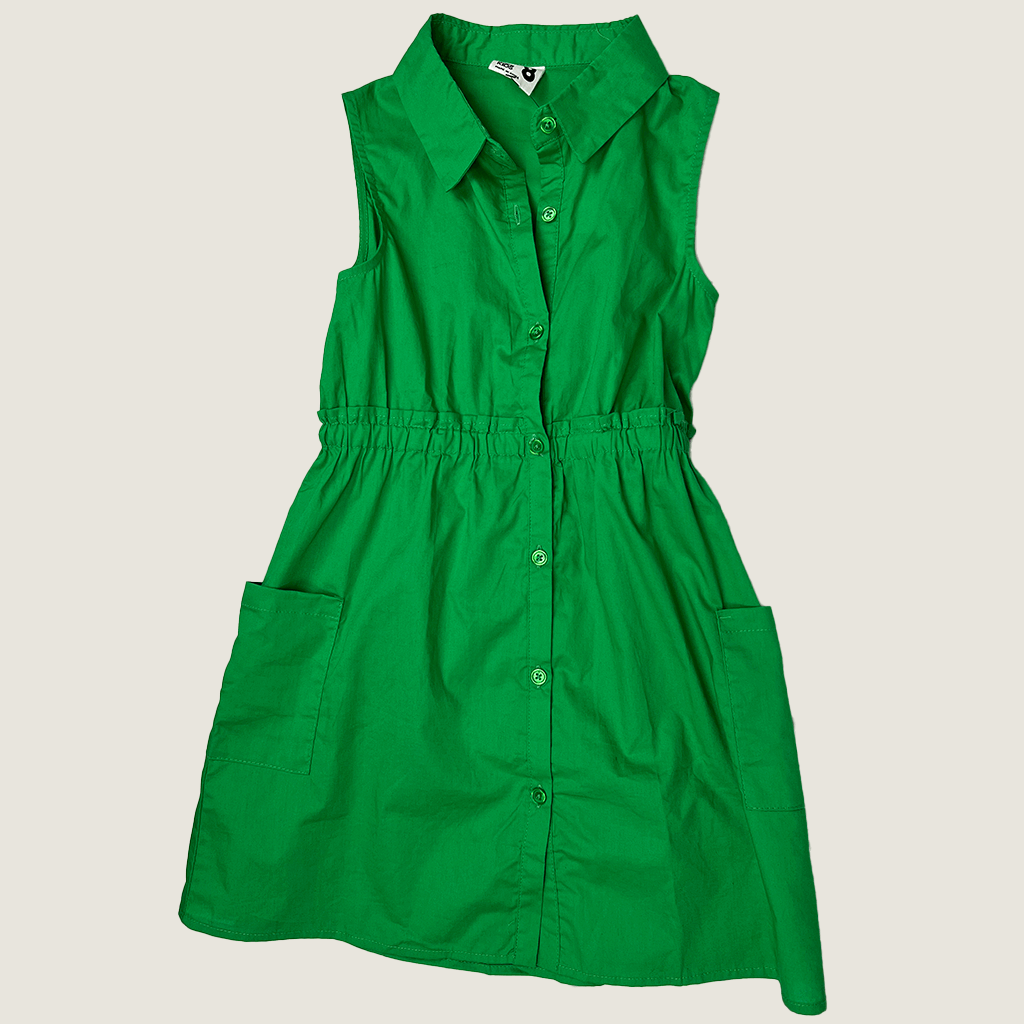 Cotton On Girl's Sleeveless Midi Dress Front