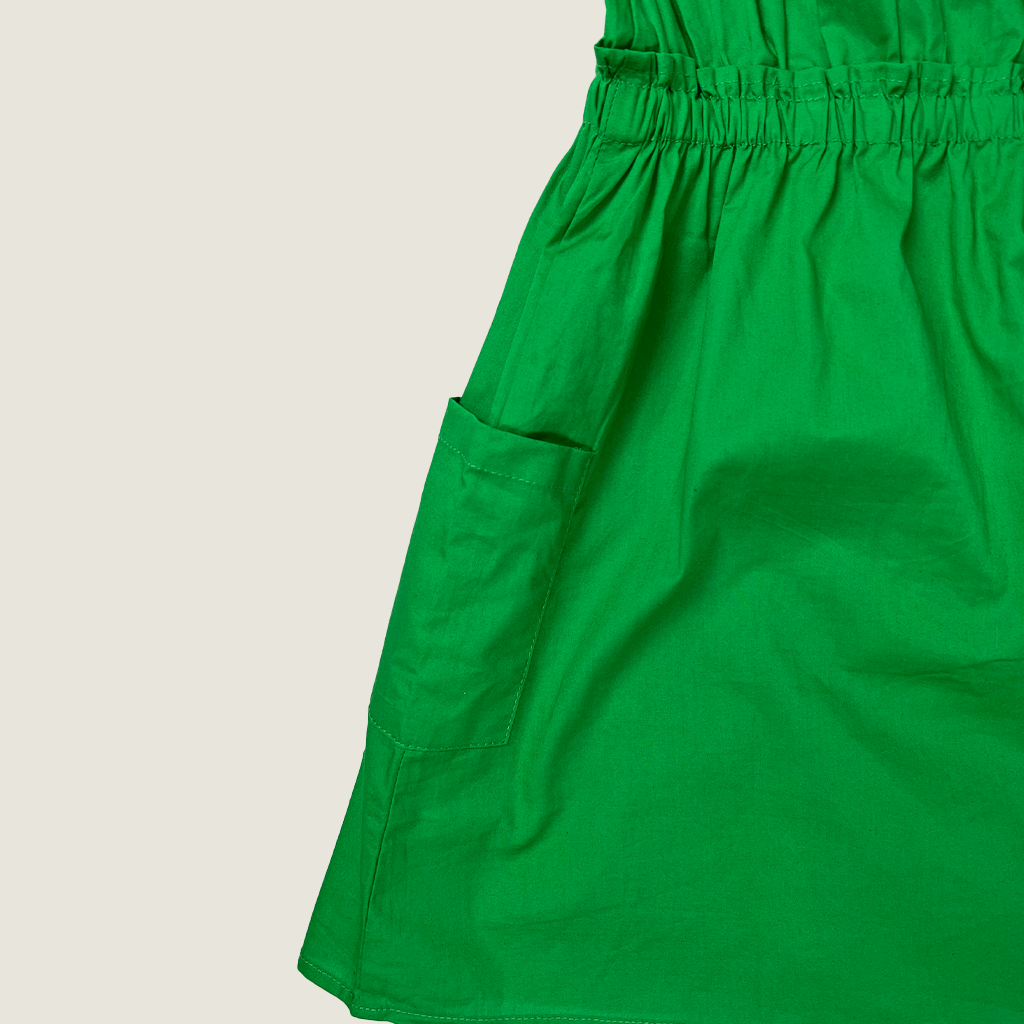 Cotton On Girl's Sleeveless Midi Dress Pocket Detail