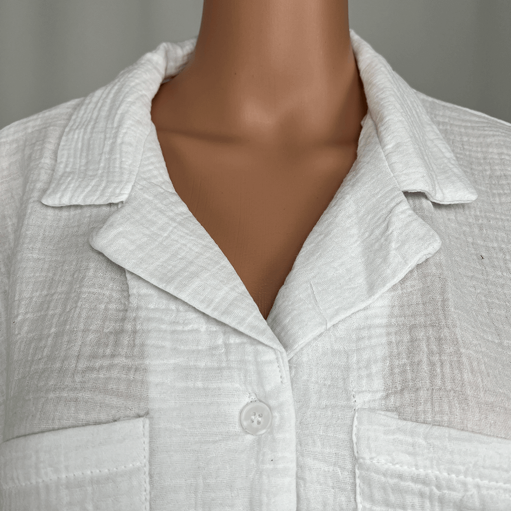 Cotton On White Shirt Collar