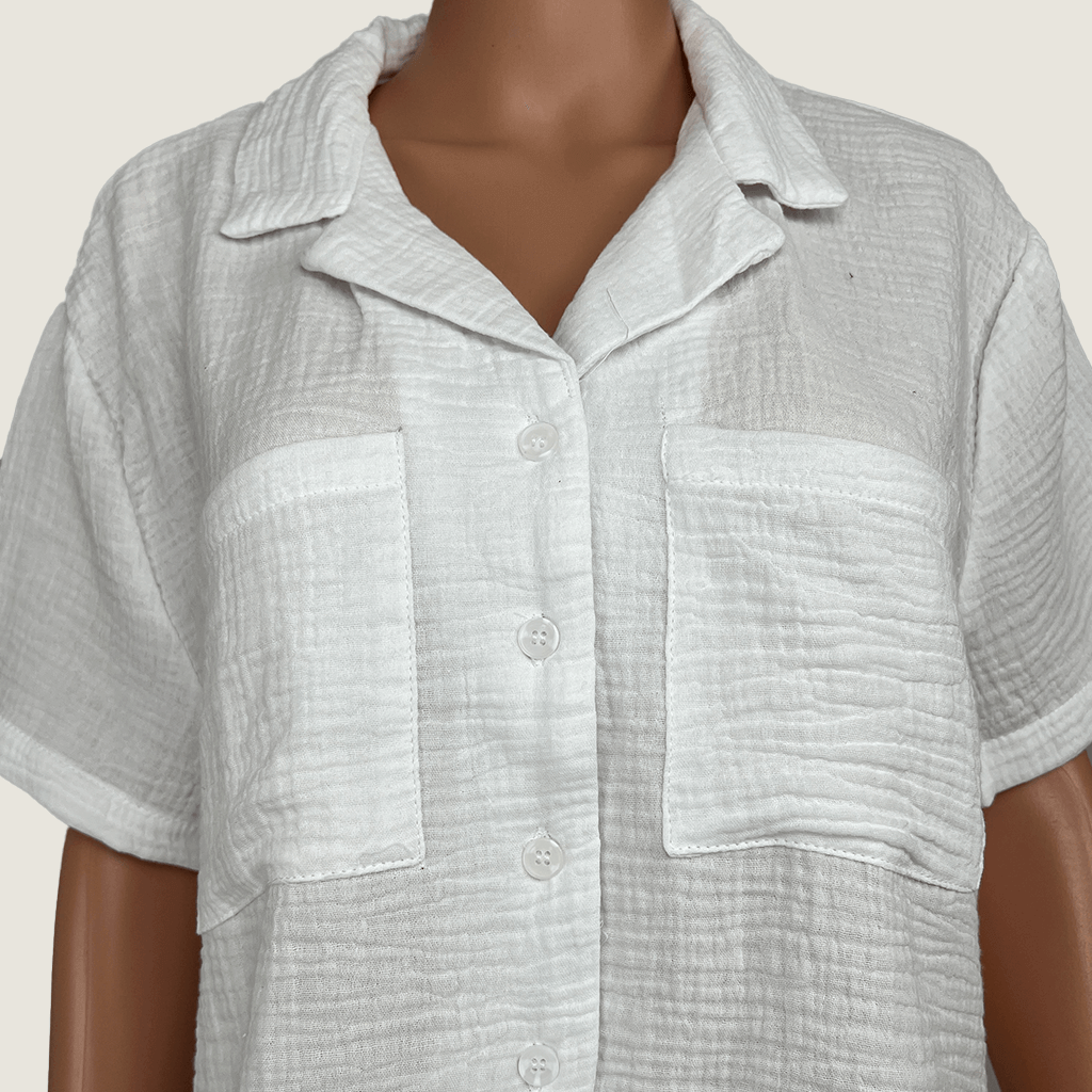 Cotton On White Shirt Collar