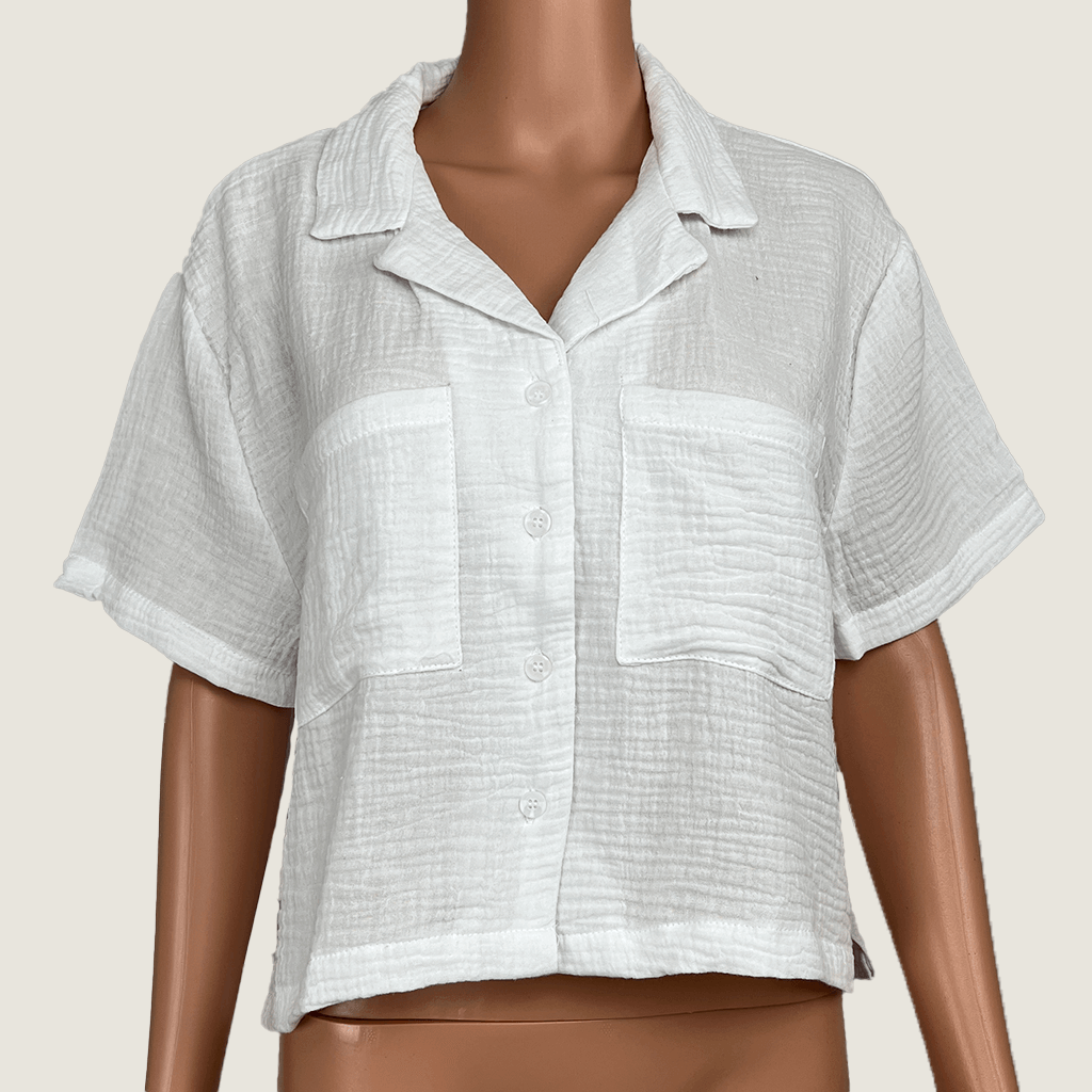 Cotton On White Shirt Front