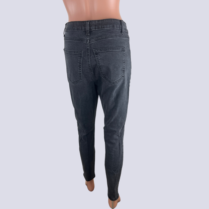 Front view of the Cotton On Black Jeans