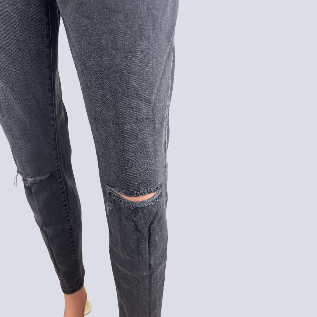 Front view of the Cotton On Black Jeans