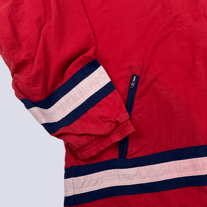 Front cuff detail view of the Crane sport vintage jacket