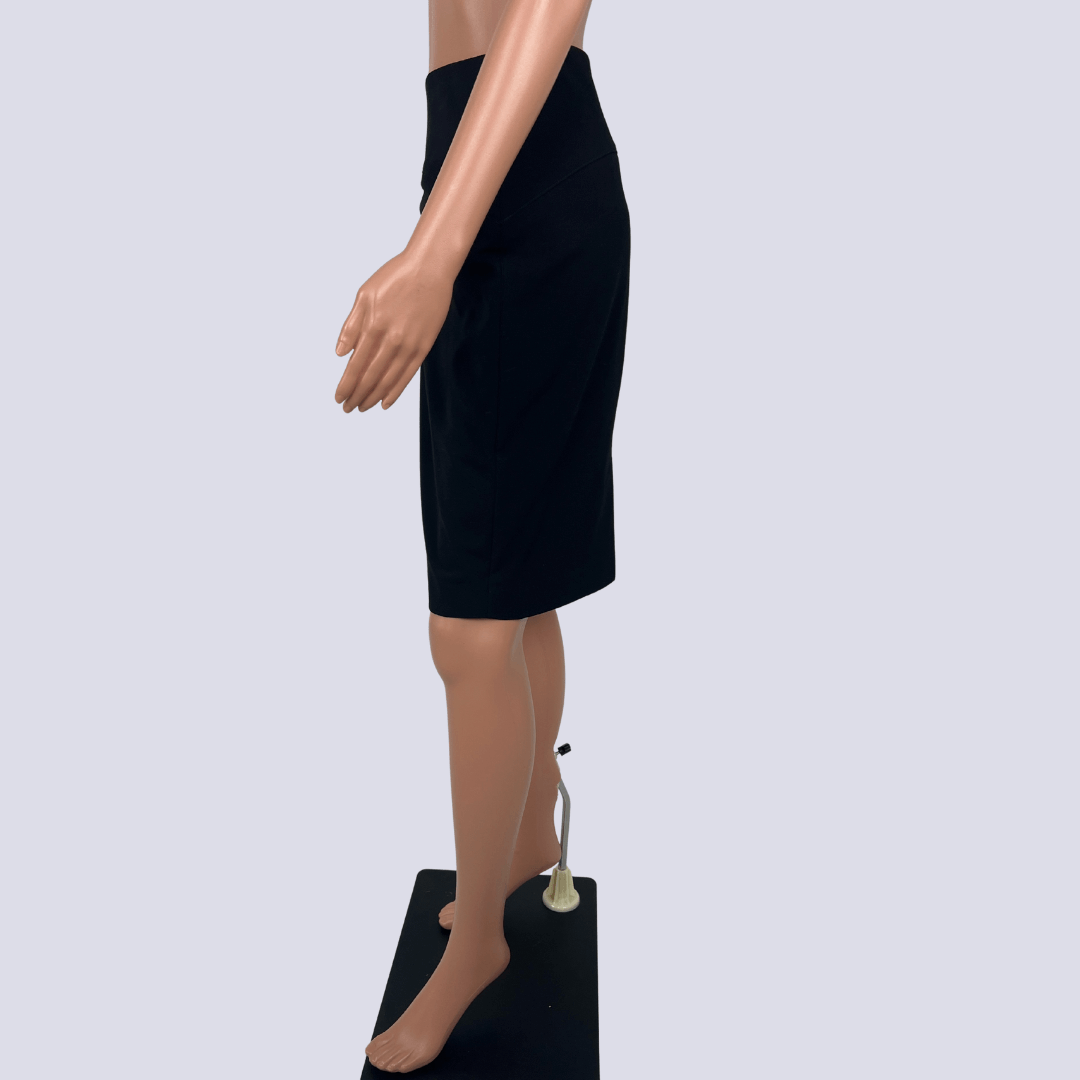 Front view of the Cue black pencil skirt