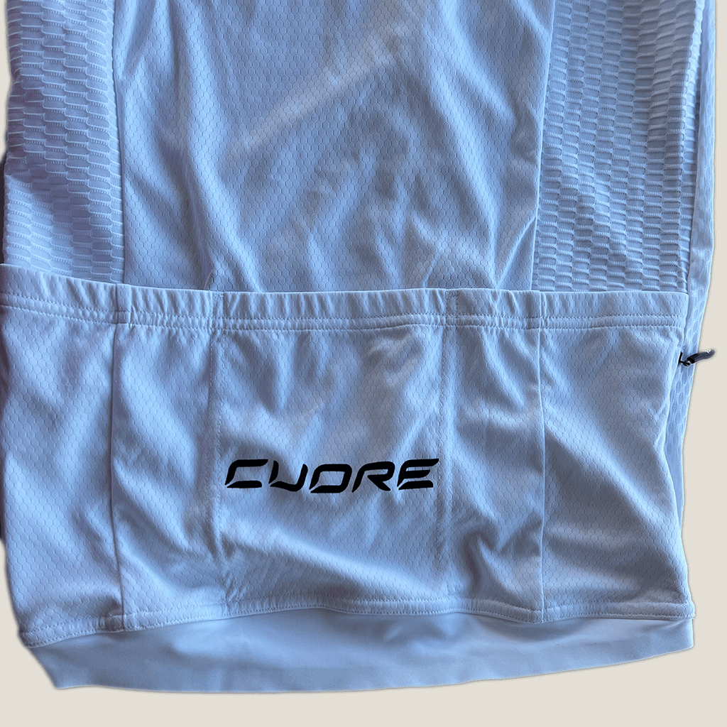 Cuore Men's Gold Comp Cycling Jersey S/Sleeve Small Back Detail