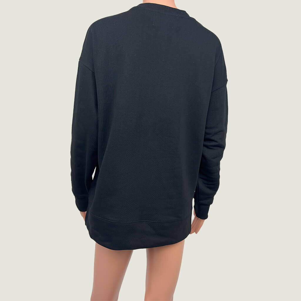 Decjuba Logo Sweat Black Back