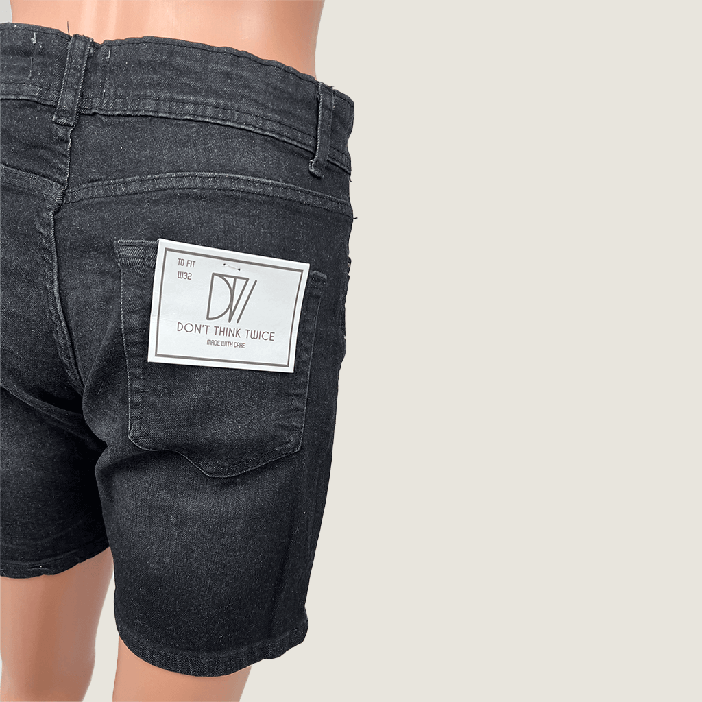 Don't Think Twice Men's Denim Shorts Side