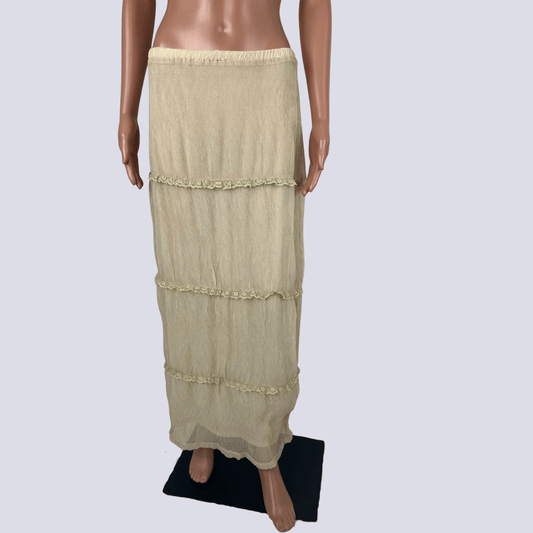 Front view of the Dazie Maxi Skirt
