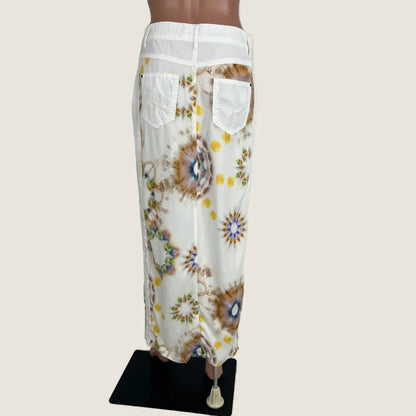 Back View of the Desigual Tie Die Maxi Skirt