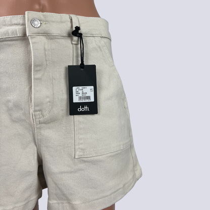 Front detail view of the Dotti Denim Women's Bermuda Shorts