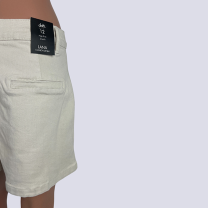 Back detail view of the Dotti Denim Women's Bermuda Shorts