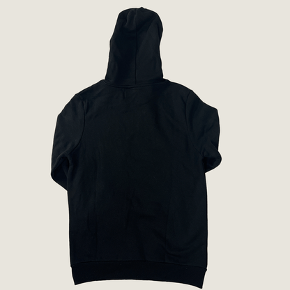 Back view of the Double R black hoodie