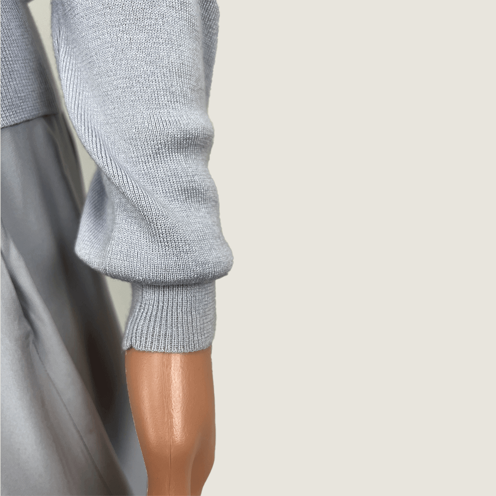 Erdem Silk And Crepe Cardigan Sleeve Detail
