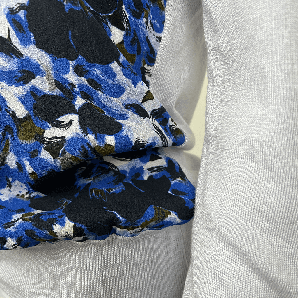 Erdem Silk And Crepe Cardigan Waist Detail
