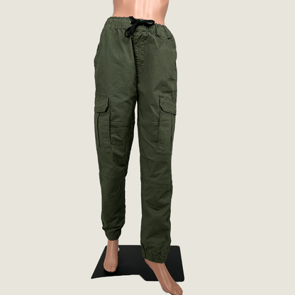 Factorie Unisex Utility Khaki Pant Front