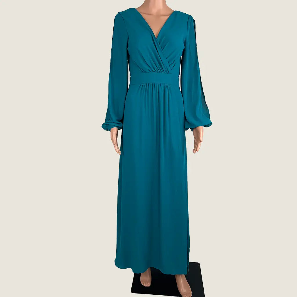 Forcast Louise Open Sleeve Maxi Dress 4