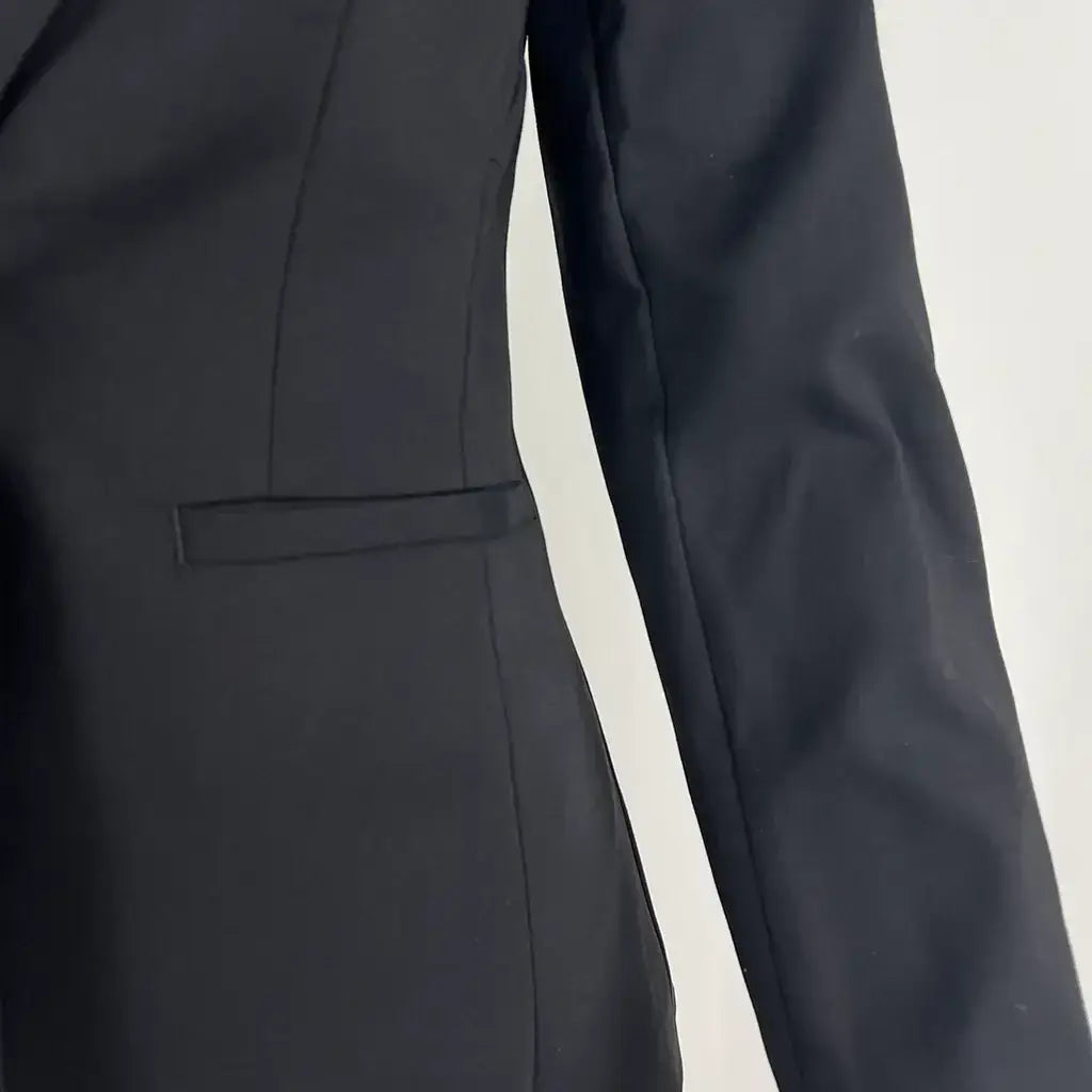 Front Sleeve View of the  Forcast Safira Suit Jacket