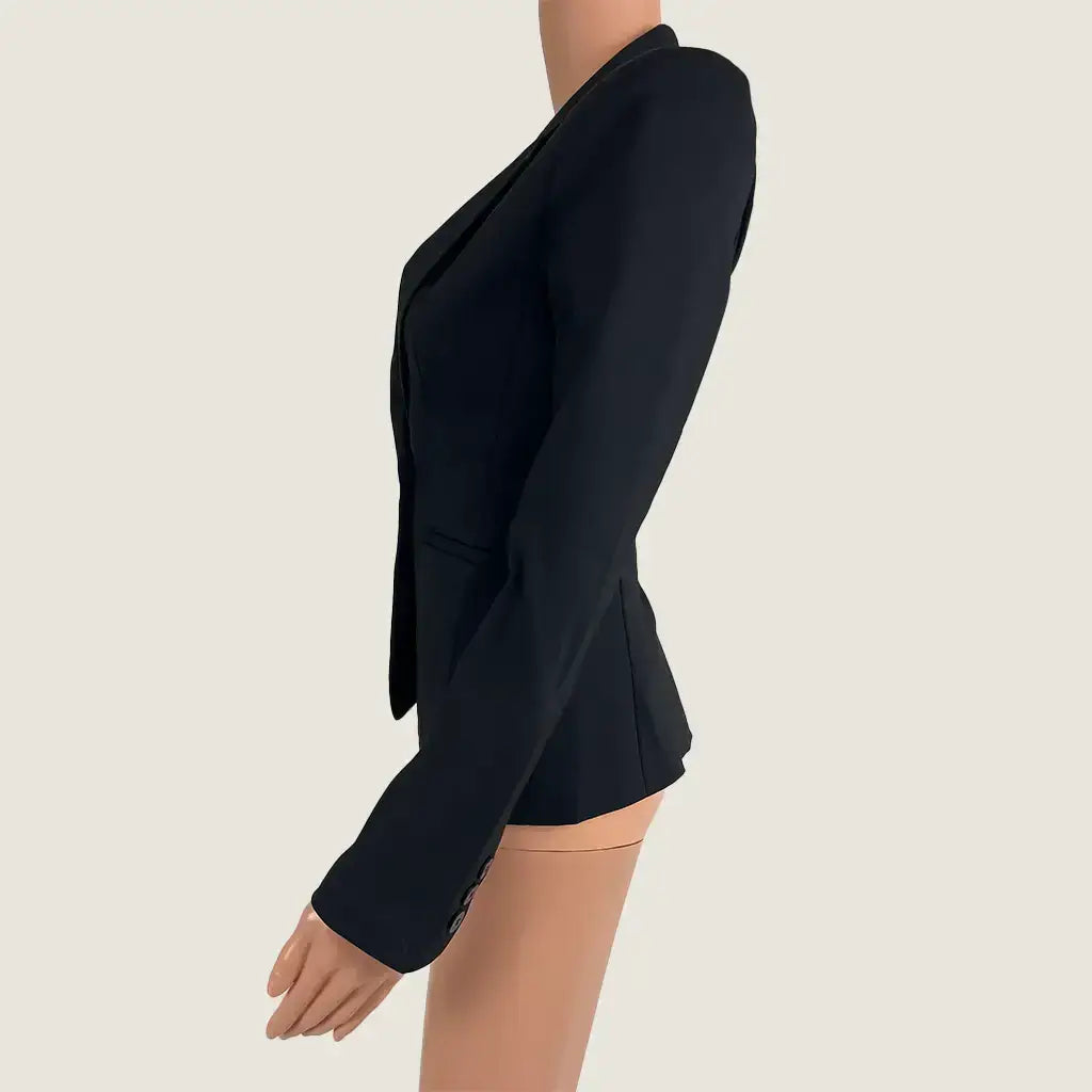 Side View of the  Forcast Safira Suit Jacket