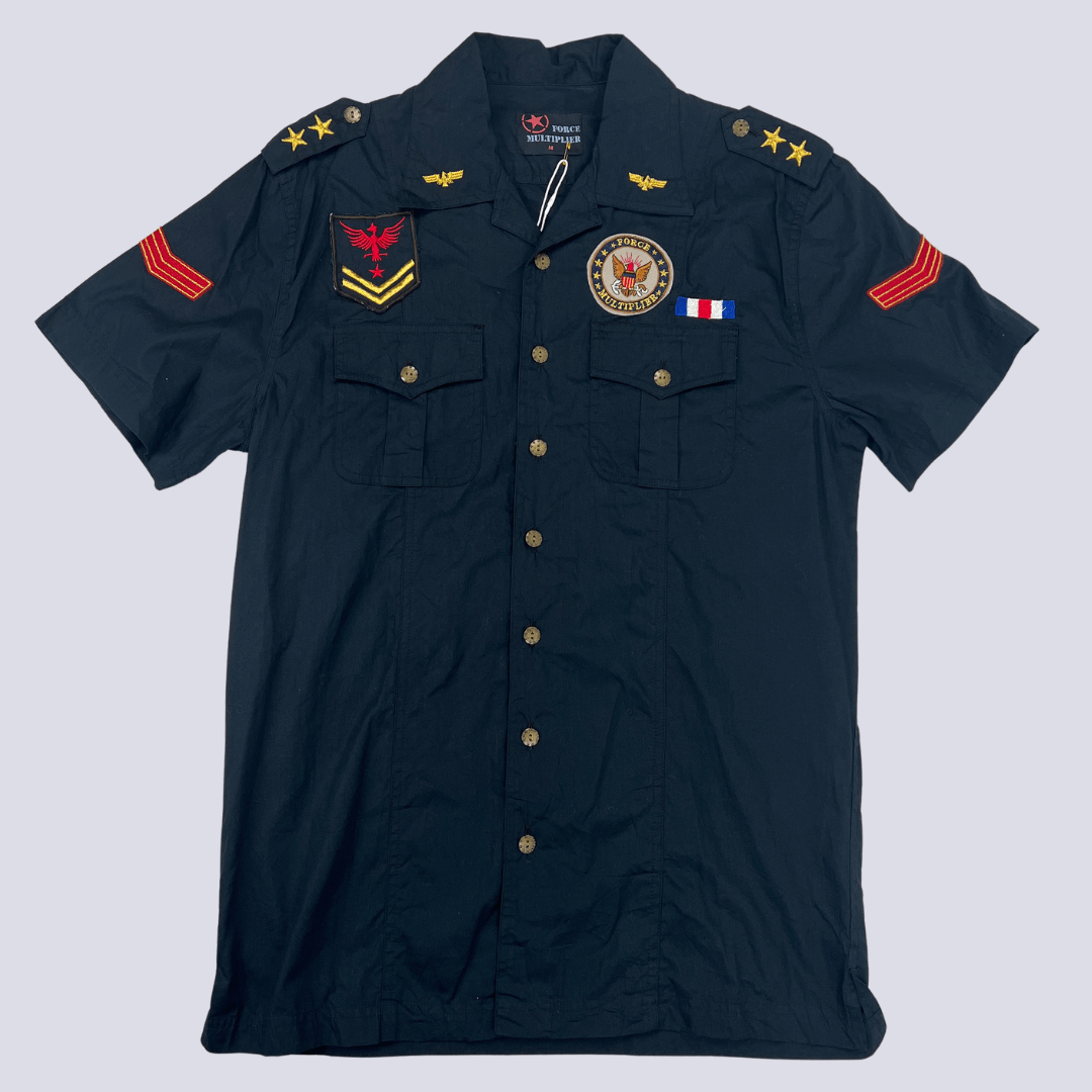 Front view of the Force Multiplier Military Shirt