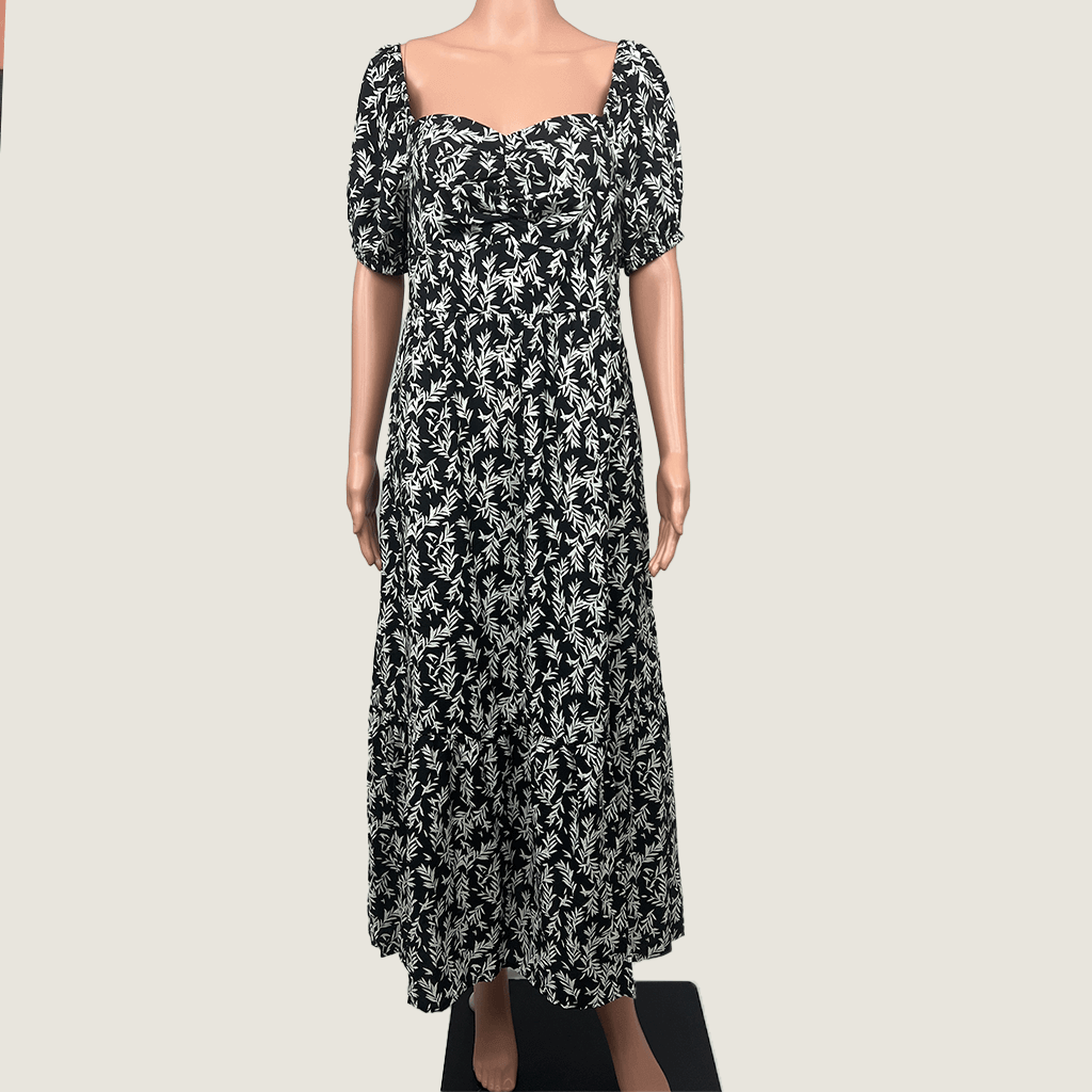 French Connection Sweetheart Midi Dress Front