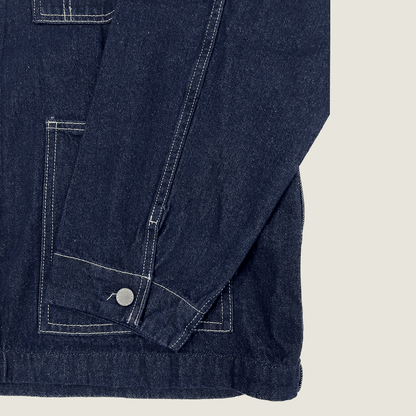 GU Mens Denim Jacket Sleeve Detail