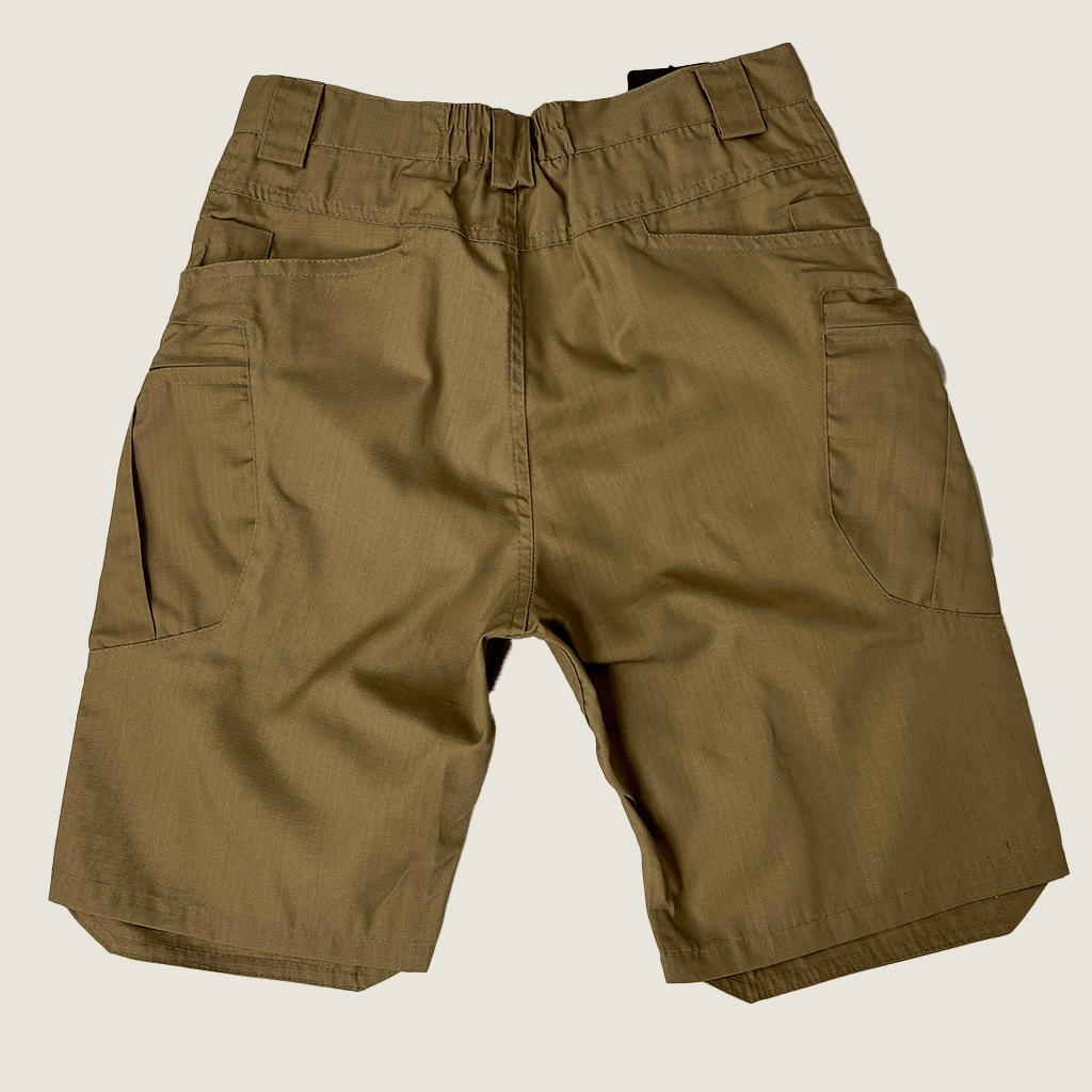 Back view of the HWB men's khaki cargo short