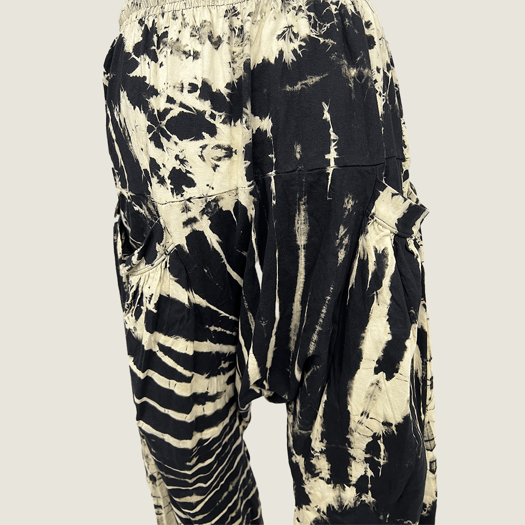 Women's Harem Pant Tie-Dye Back Detail