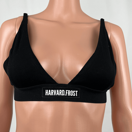 Harvard Frost Love Triangle Bralette Front