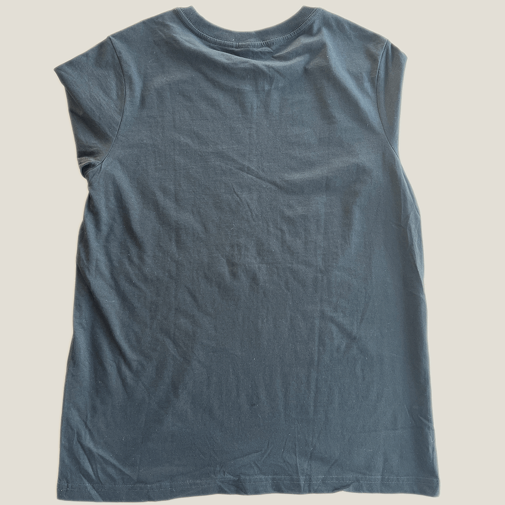 Ascolour Black T-Shirt Plain Back