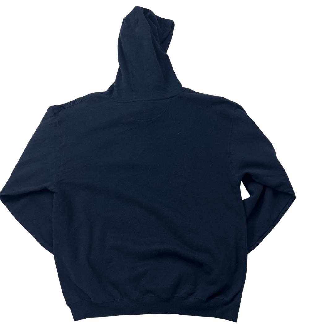 Back view of the Baker Football Hoodie
